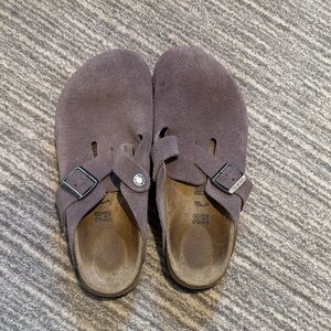 Birkenstock Suede Clogs